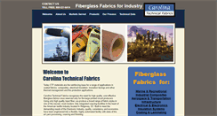 Desktop Screenshot of carolinatechnicalfabrics.com